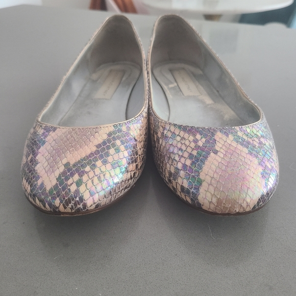🔥Stella McCartney Vegan Snake Pattern Flats - Picture 2 of 8